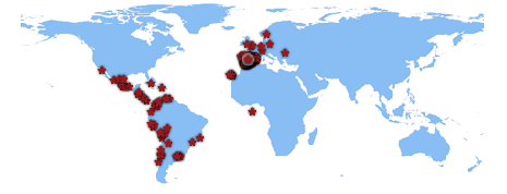 Mapa Visitas Blog