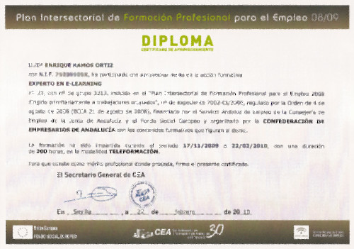 Diploma Experto Elearning