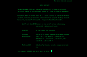 Nacimiento WorldWideWeb